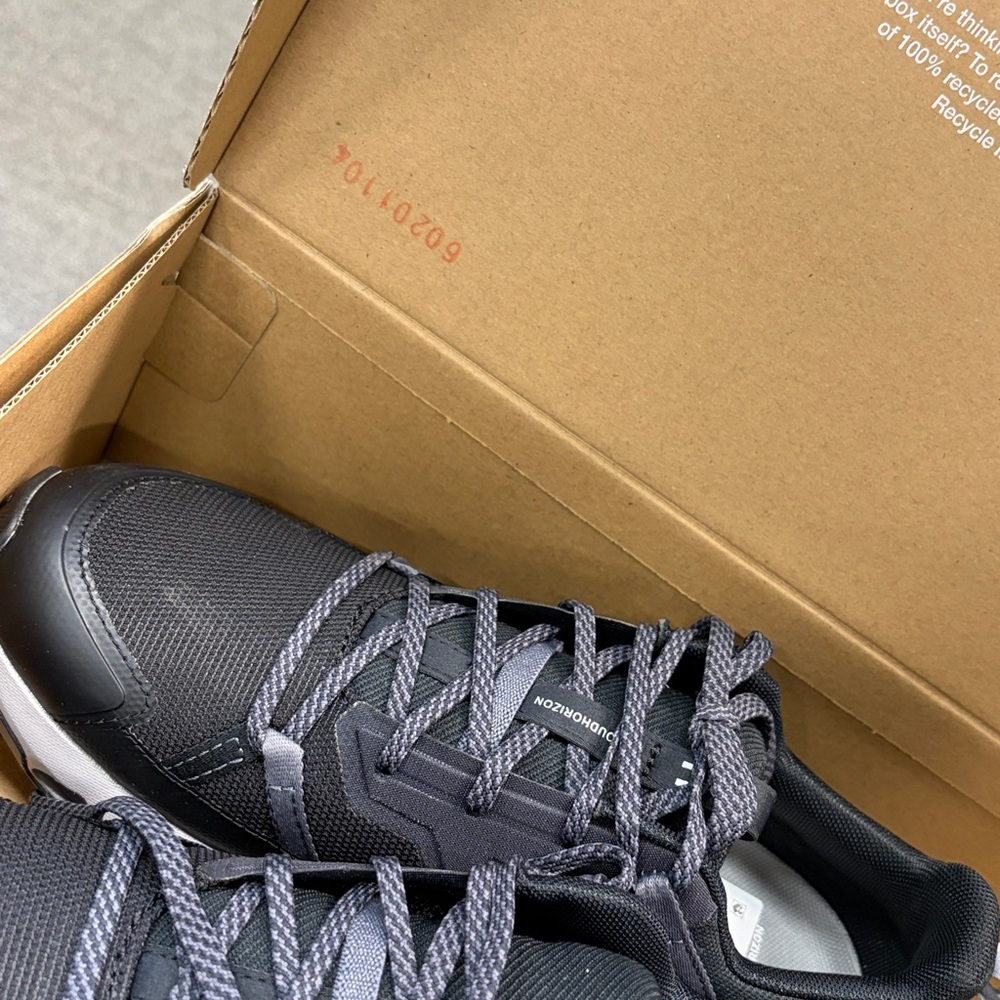 On Running Cloudhorizon BLACK ALLOY size 7 women’s On CloudHorizon hiking shoe - Picture 9 of 11